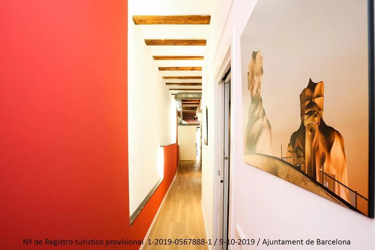 Apartmán La Rambla - Catalonia Square Apt 4Bd-2Bth Barcelona